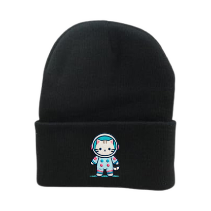 The Astronaut Kitty Beanie
