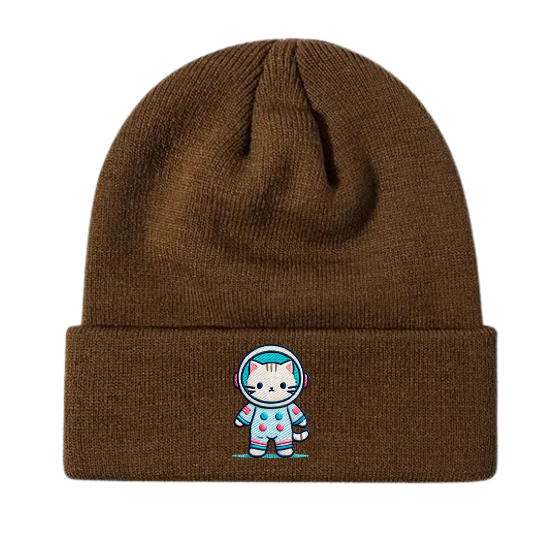 The Astronaut Kitty Beanie