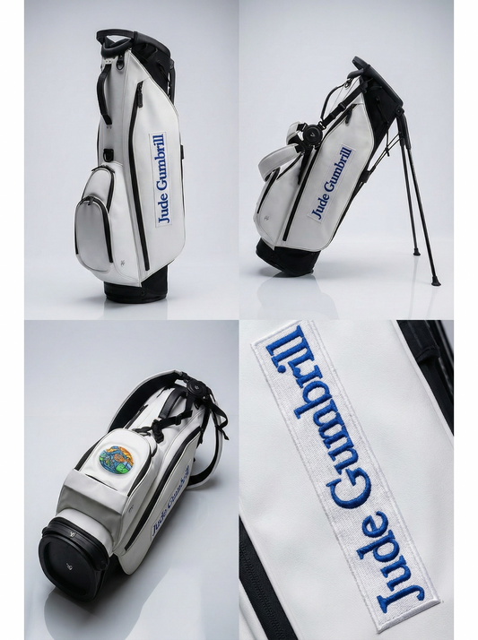 Custom Golf Bag - Embroidered Appliqué & Patch