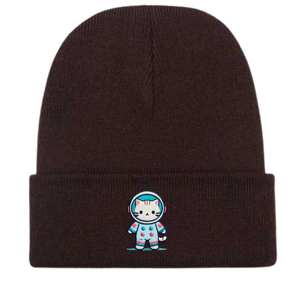 The Astronaut Kitty Beanie