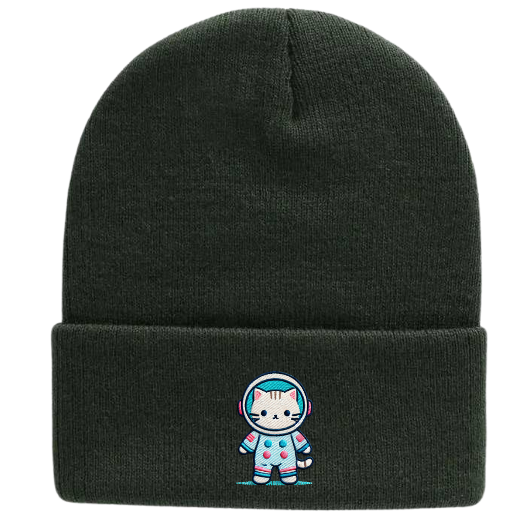 The Astronaut Kitty Beanie