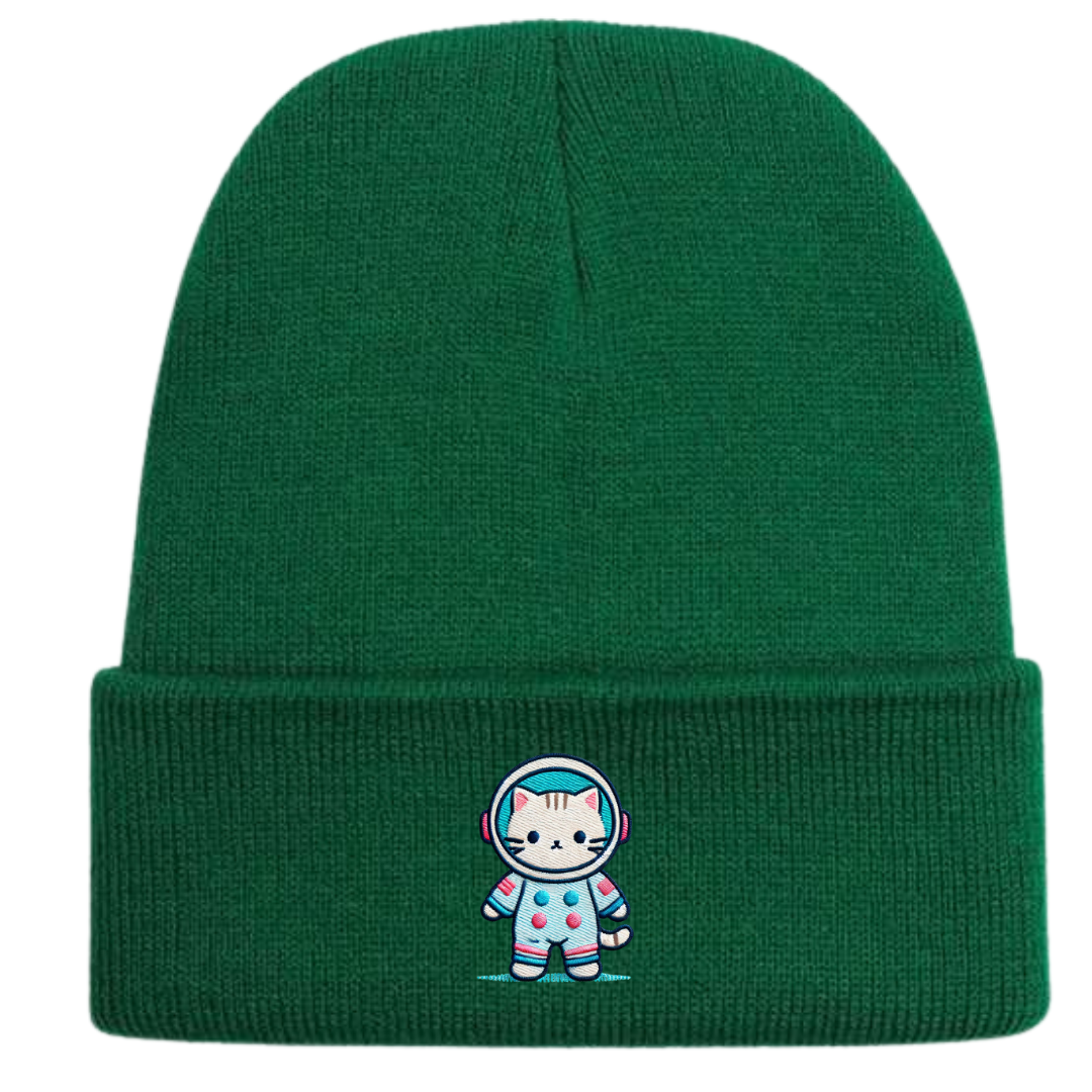 The Astronaut Kitty Beanie