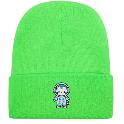 The Astronaut Kitty Beanie