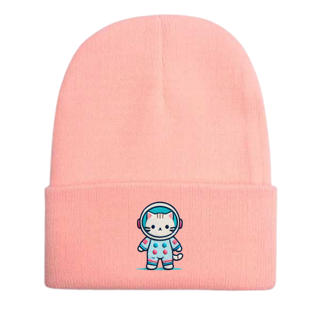 The Astronaut Kitty Beanie