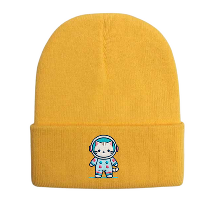 The Astronaut Kitty Beanie