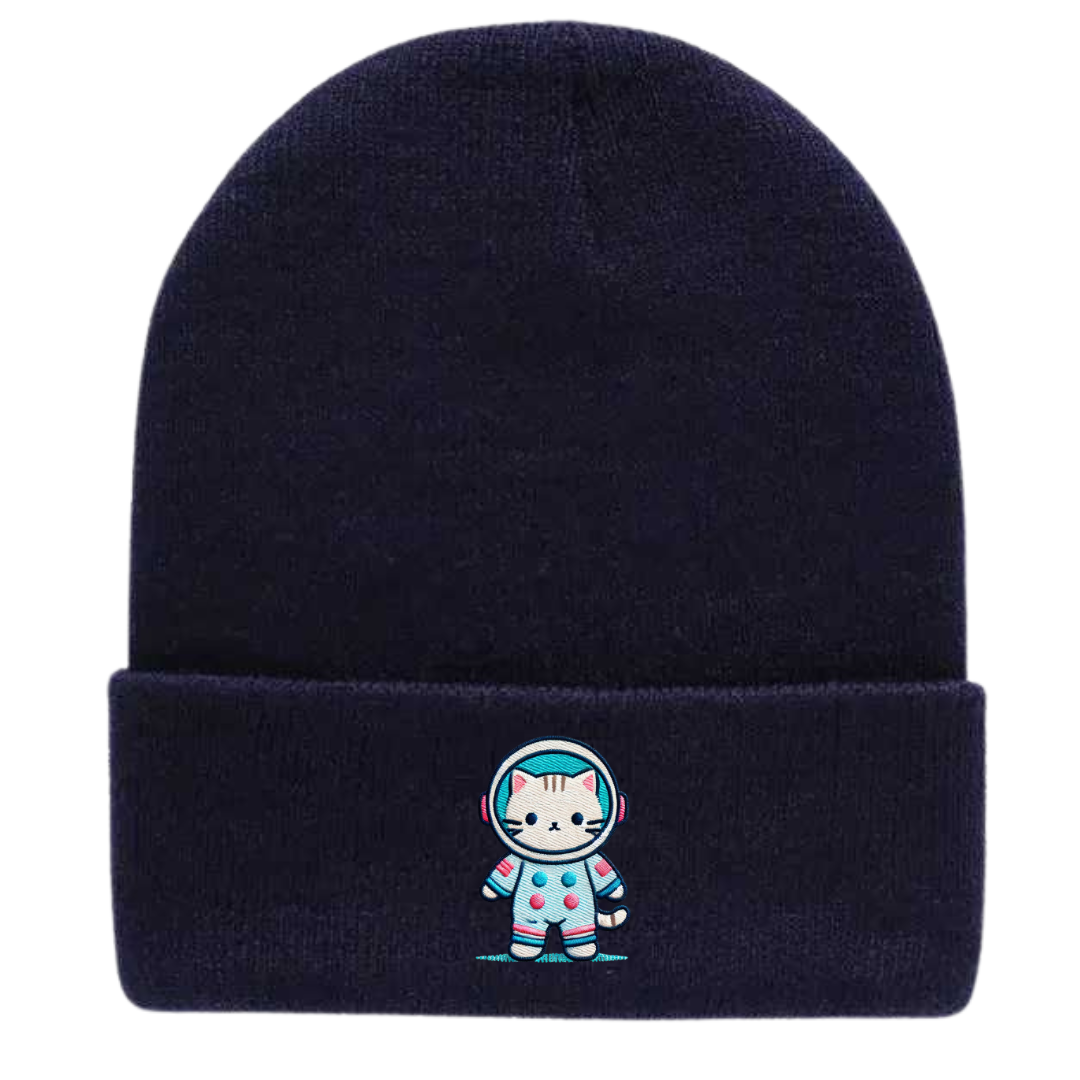 The Astronaut Kitty Beanie