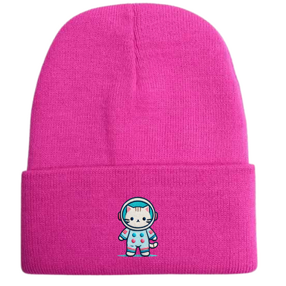 The Astronaut Kitty Beanie