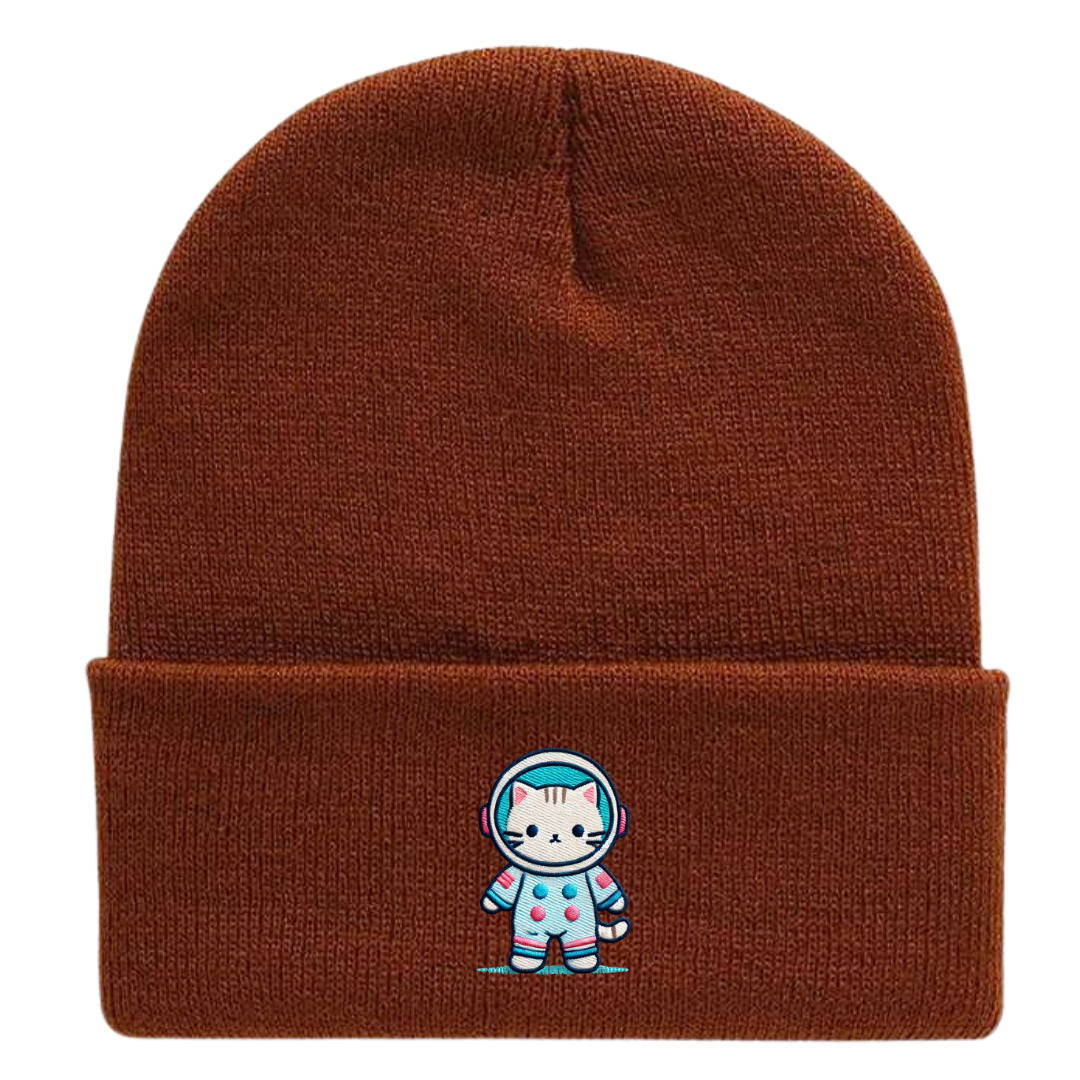 The Astronaut Kitty Beanie