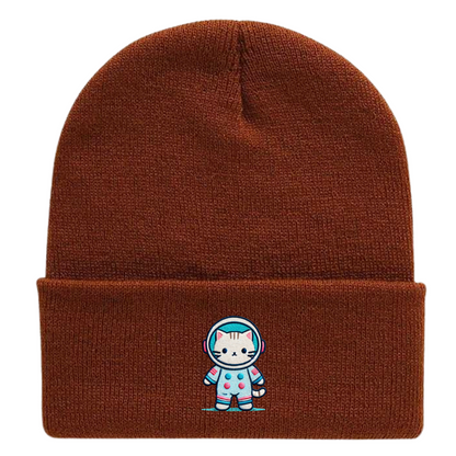 The Astronaut Kitty Beanie