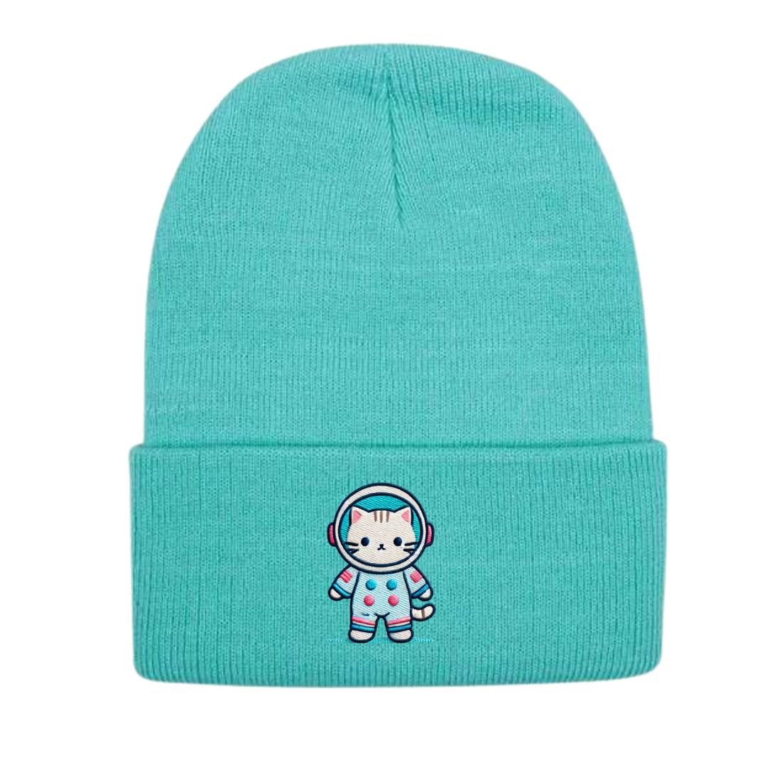 The Astronaut Kitty Beanie