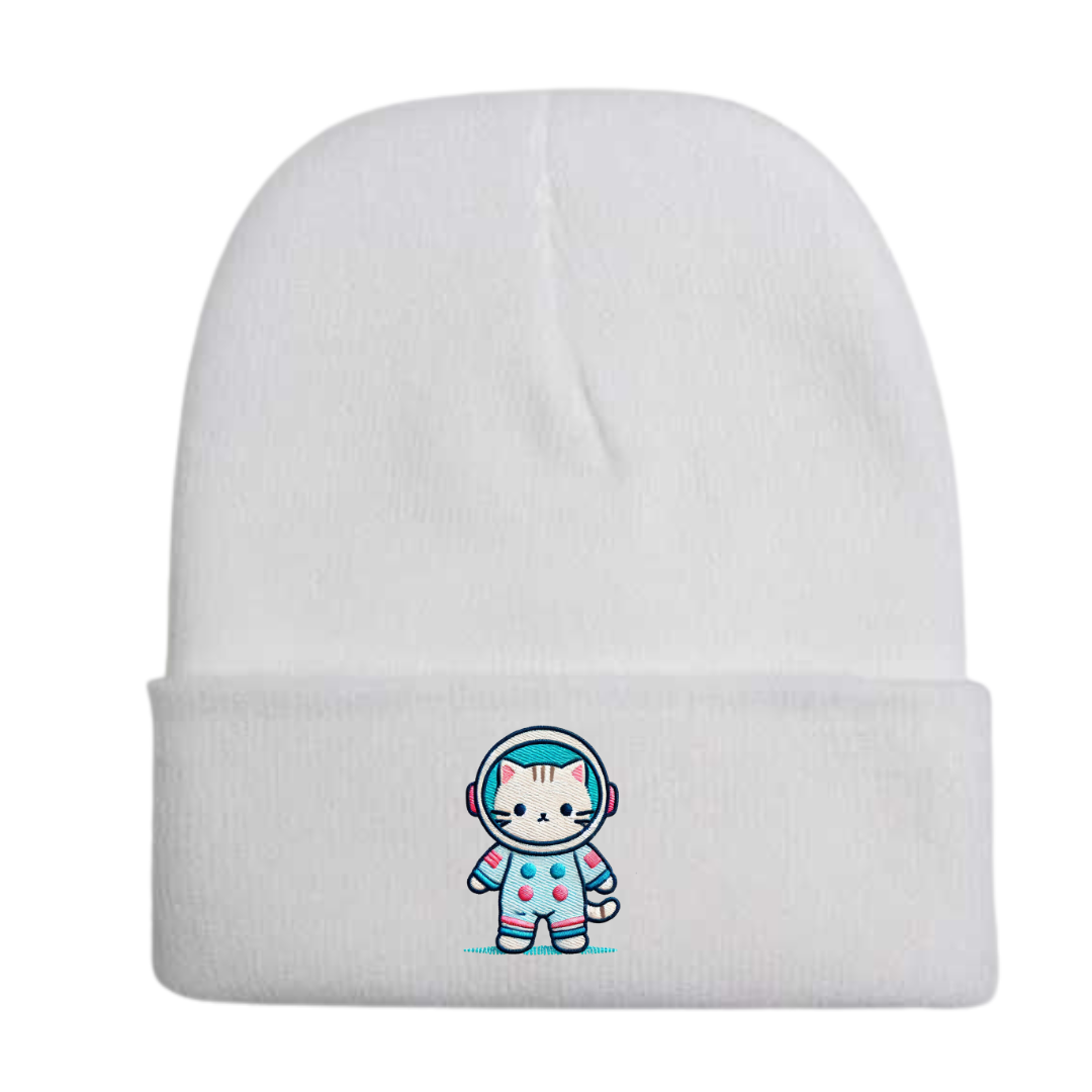 The Astronaut Kitty Beanie
