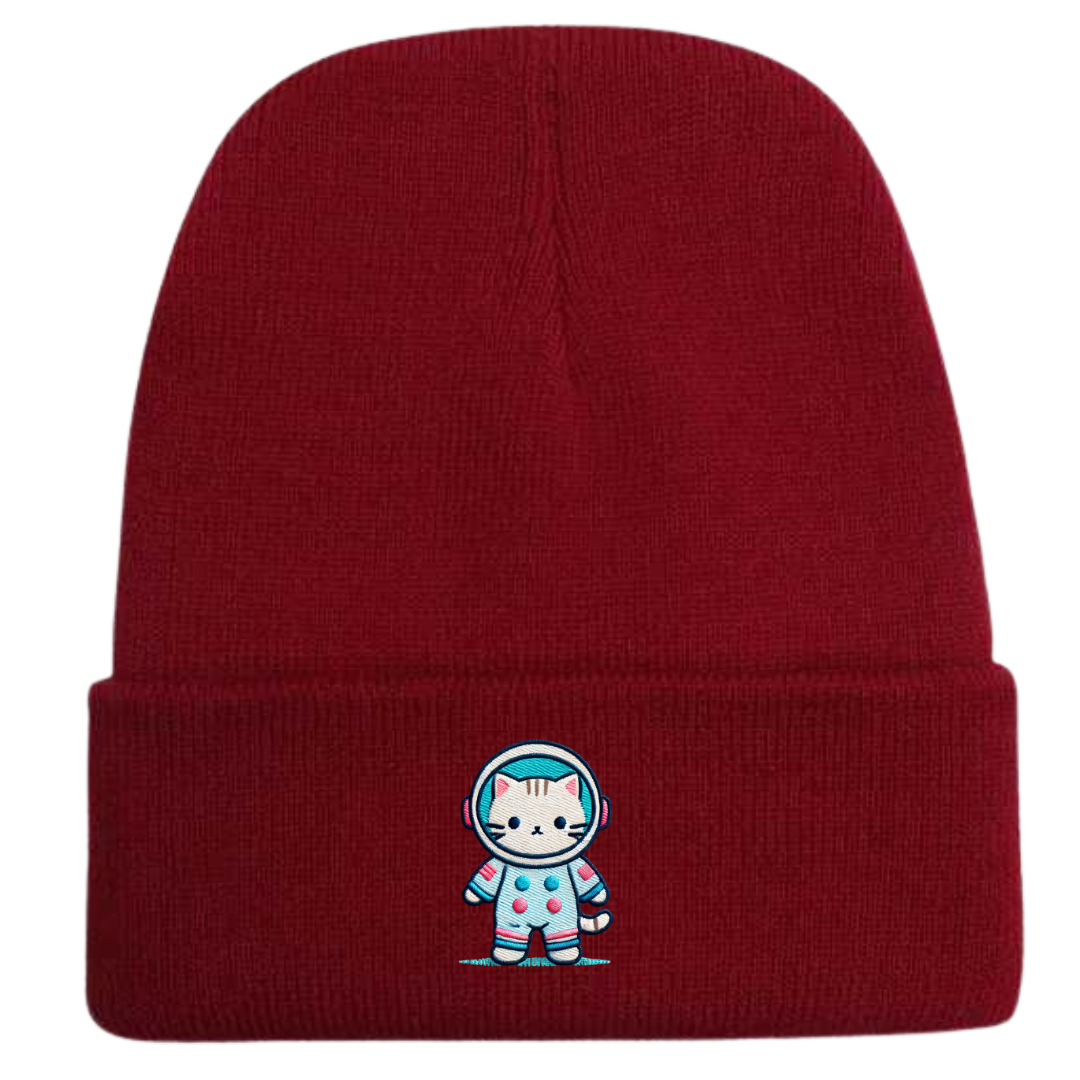 The Astronaut Kitty Beanie