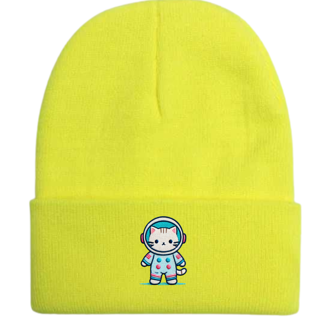The Astronaut Kitty Beanie