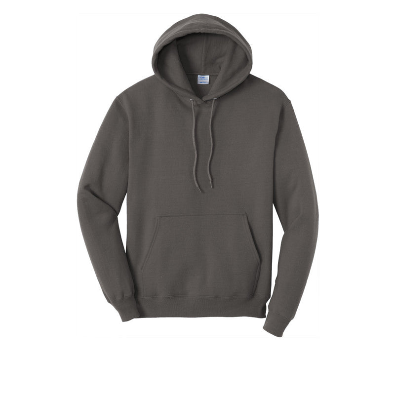 Port & Company PC78H hoodie in charcoal